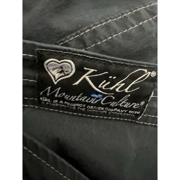 Kuhl Splash Roll Up Womens 6 Reg Black Hiking Cargo Camping Pants Gorpcore Sport - Picture 9 of 12